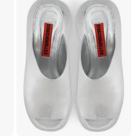 Simon Miller bubble faux leather platforms. NWOT - Picture 2 of 10